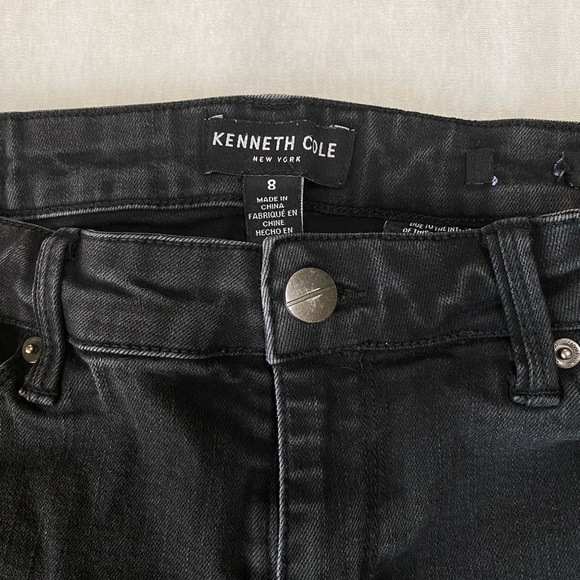 Black Frayed Kenneth Cole Pants. - Picture 4 of 4